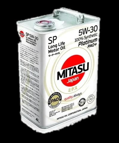 MITASU PLATINUM PAO Plus SP 5W-30 100% Synthetic 4L