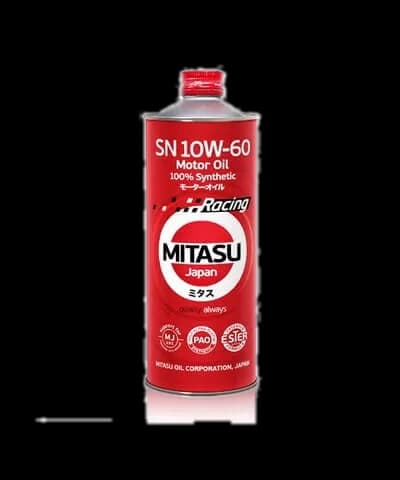MITASU RACING MOTOR OIL SN 10W-60 100% Synthetic
