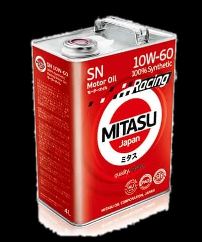 MITASU RACING MOTOR OIL SN 10W-60 100% Synthetic 4L