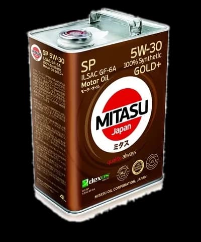 MITASU GOLD Plus SP 5W-30 ILSAC GF-6A 100% Synthetic 4L